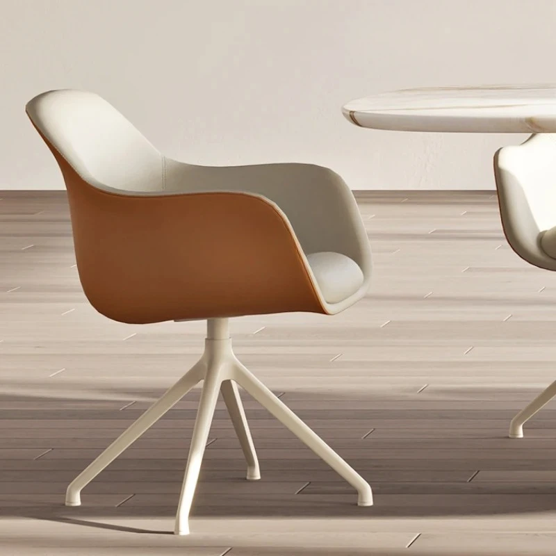 Simple modern light luxury French leather dining chair, high-end cream style minimalist book chair dressing chair
Simple modern light luxury French leather dining chair, high-end cream style minimalist book chair dressing chair