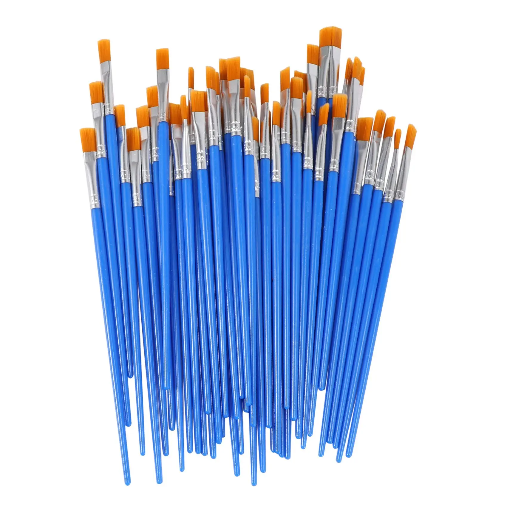 Special Paint Brushes Set 50 Pcs Kids Nylon Flat Hair Small Oil Watercolor Artist Painting Kits Bulk for Children
Special Paint Brushes Set 50 Pcs Kids Nylon Flat Hair Small Oil Watercolor Artist Painting Kits Bulk for Children