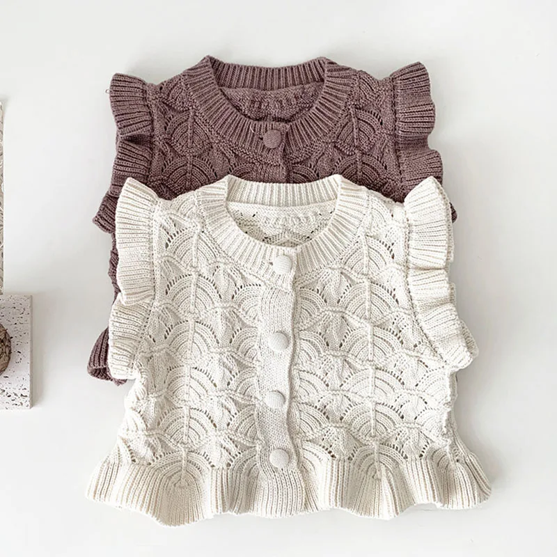 2025 New Spring Children Knitted Vest Sleeveless Solid Color Knitted Cardigan Coat Kids Knitted Cardigan Baby Girls Sweater Vest
2025 New Spring Children Knitted Vest Sleeveless Solid Color Knitted Cardigan Coat Kids Knitted Cardigan Baby Girls Sweater Vest