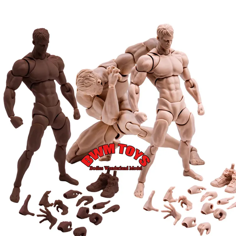 In Stock Wind toys 1/12 Scale Anime Male Super Movable Joint Body 16CM Muscle Strong Flexible Action Figure Body With Head
In Stock Wind toys 1/12 Scale Anime Male Super Movable Joint Body 16CM Muscle Strong Flexible Action Figure Body With Head