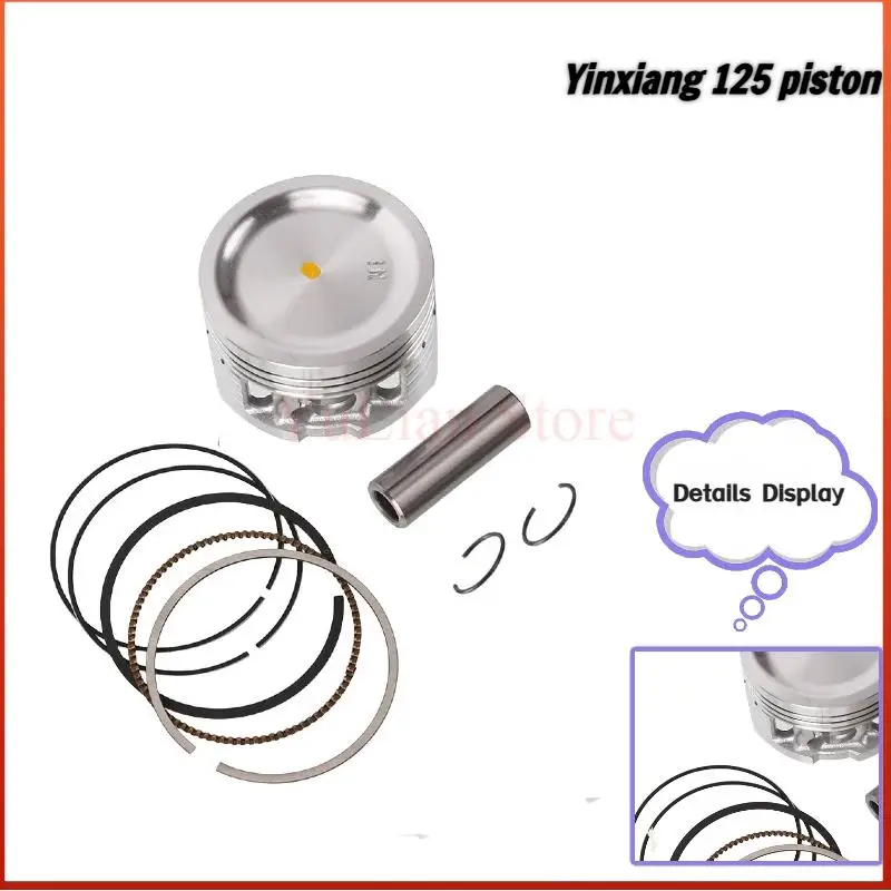 Upgraded 125 Piston Fuel Saving Stable Operation Fit Yinxiang 125 Dirt Bike Motor Parts
Upgraded 125 Piston Fuel Saving Stable Operation Fit Yinxiang 125 Dirt Bike Motor Parts