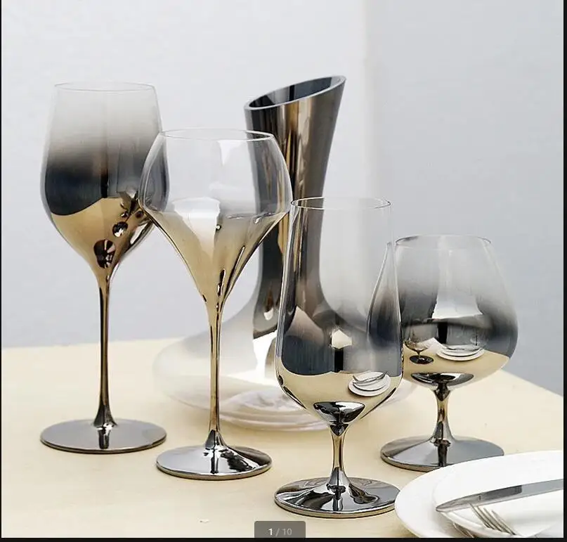 Градиентное хрустальное стекло на высоких ножках, шампанское, день рождения, свадьба, вечеринка, вино, бренди, графин
Градиентное хрустальное стекло на высоких ножках, шампанское, день рождения, свадьба, вечеринка, вино, бренди, графин