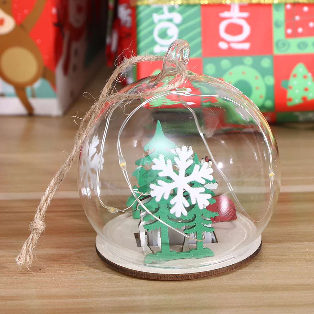 Glass LED Light Decorative Christmas Lamp Lights Decoration Ornament Decorations
Glass LED Light Decorative Christmas Lamp Lights Decoration Ornament Decorations