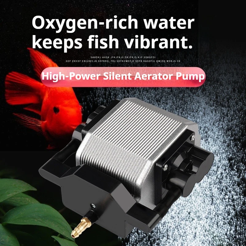 18w High Energy Powerful Compressor Aquarium Increasing Oxygen Air Pump 1800L/H 40db Ultra Silence for Fish Tank Ponds
18w High Energy Powerful Compressor Aquarium Increasing Oxygen Air Pump 1800L/H 40db Ultra Silence for Fish Tank Ponds