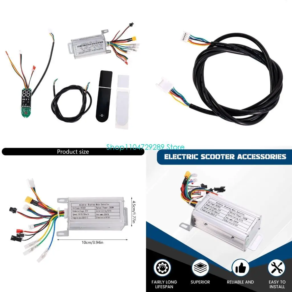 D8KE 36V 350W Electric Controller Set for Scooters with Speed Adjustment Safety Light
D8KE 36V 350W Electric Controller Set for Scooters with Speed Adjustment Safety Light