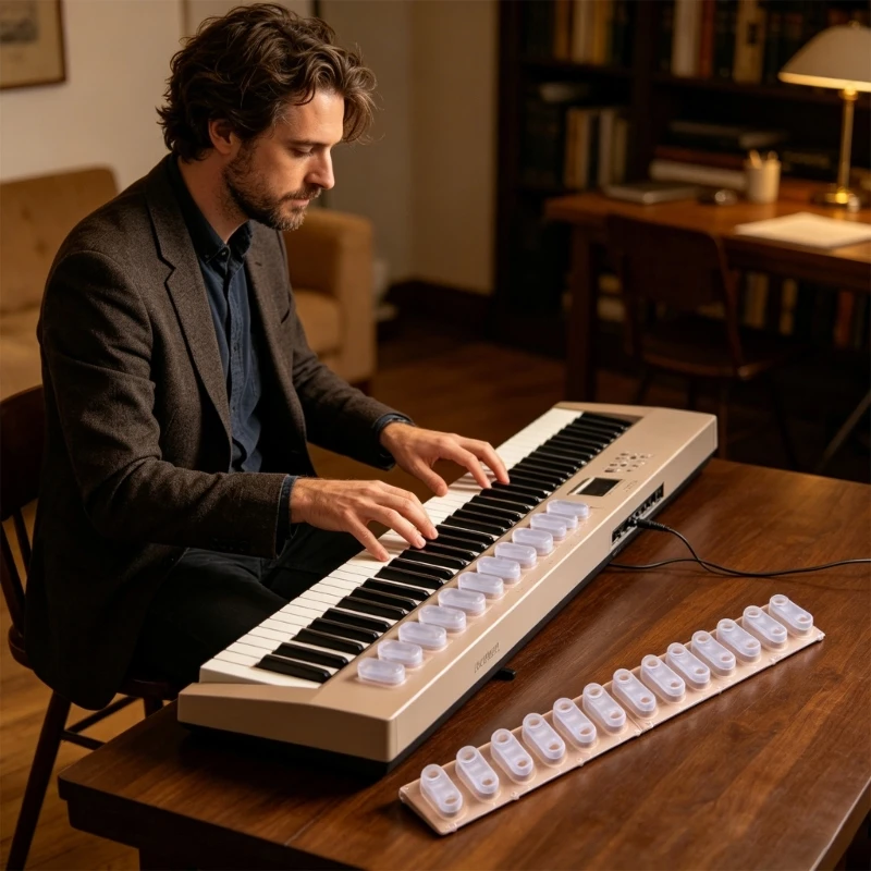 12 Electronic Keyboard Conductive Pad Rubber Texture Suitable for Digital Piano with High Precisions and Durability 69HD
12 Electronic Keyboard Conductive Pad Rubber Texture Suitable for Digital Piano with High Precisions and Durability 69HD