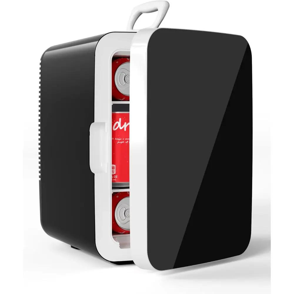 Portable 2.6 Gallon Mini Fridge for Beverages and Cosmetics, Ideal for Home, Office, Dorms, Classic Black
Portable 2.6 Gallon Mini Fridge for Beverages and Cosmetics, Ideal for Home, Office, Dorms, Classic Black