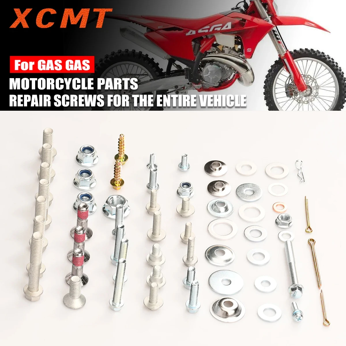 Motorcycles For GAS GAS 125-501 EC EX MC ECF EXF MCF 2003 2004 2005 2006 2007 2008-2025 Fairing Fender Screw Bolt Kit Set
Motorcycles For GAS GAS 125-501 EC EX MC ECF EXF MCF 2003 2004 2005 2006 2007 2008-2025 Fairing Fender Screw Bolt Kit Set