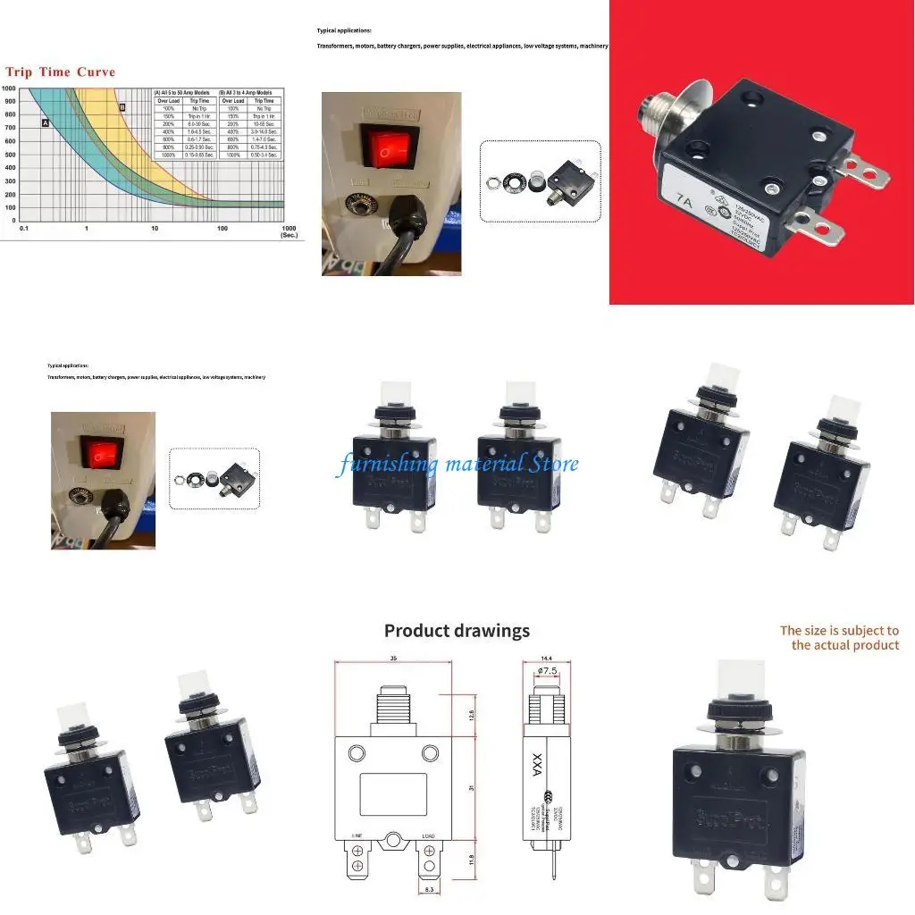 Y5GD Durability Overcurrent Protectors for Water and High Pressures Cleaner Safety
Y5GD Durability Overcurrent Protectors for Water and High Pressures Cleaner Safety