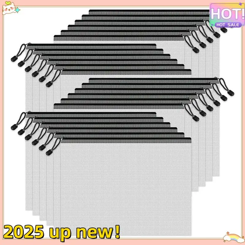 L47A-Mesh Zipper Bags,24 Clear Zipper Pockets,A4 Letter Size, Zipper Folder Organizer Storage Bags For School,Office Supplies
L47A-Mesh Zipper Bags,24 Clear Zipper Pockets,A4 Letter Size, Zipper Folder Organizer Storage Bags For School,Office Supplies