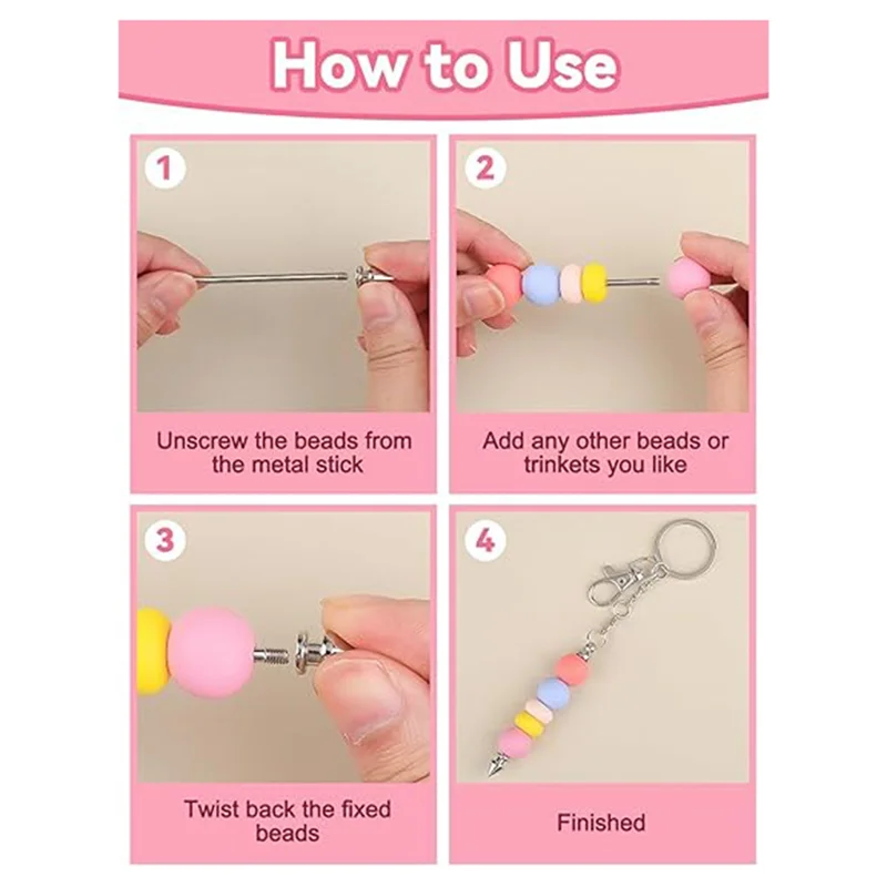 Beadable Keychain Bars DIY Blank Keychain Removable Beadable Keychain Bars For DIY 30Piece
Beadable Keychain Bars DIY Blank Keychain Removable Beadable Keychain Bars For DIY 30Piece