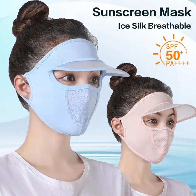 Ice Silk Mask for Outdoor Cycling UV Protection Breathable Face Cover With Brim Quick-drying Hanging Ear Headband Hat Mask
Ice Silk Mask for Outdoor Cycling UV Protection Breathable Face Cover With Brim Quick-drying Hanging Ear Headband Hat Mask