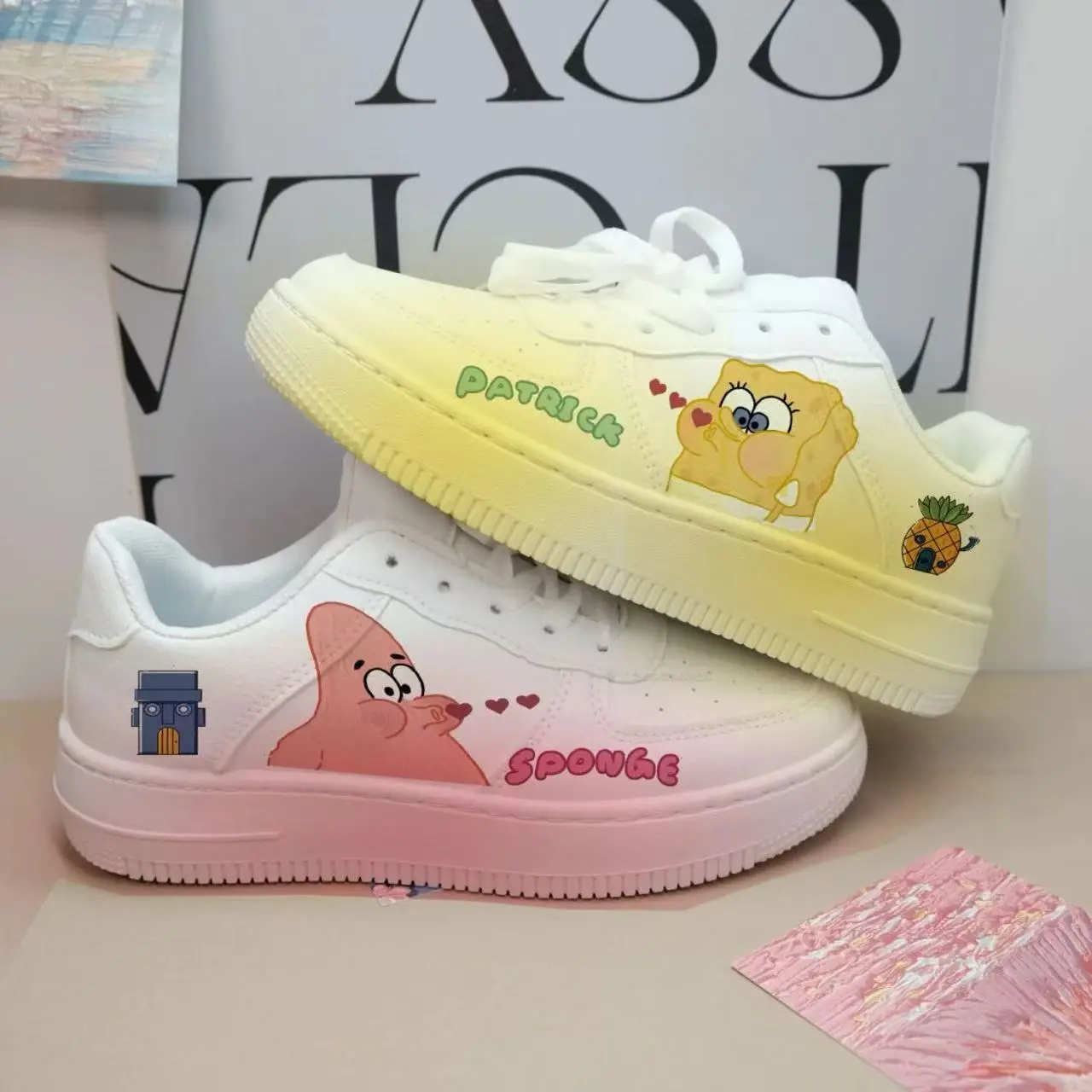 real pictures 2025 new autumn winter SquarePants cartoon white women board shoes girls cotton plus size man Casual Shoes
real pictures 2025 new autumn winter SquarePants cartoon white women board shoes girls cotton plus size man Casual Shoes