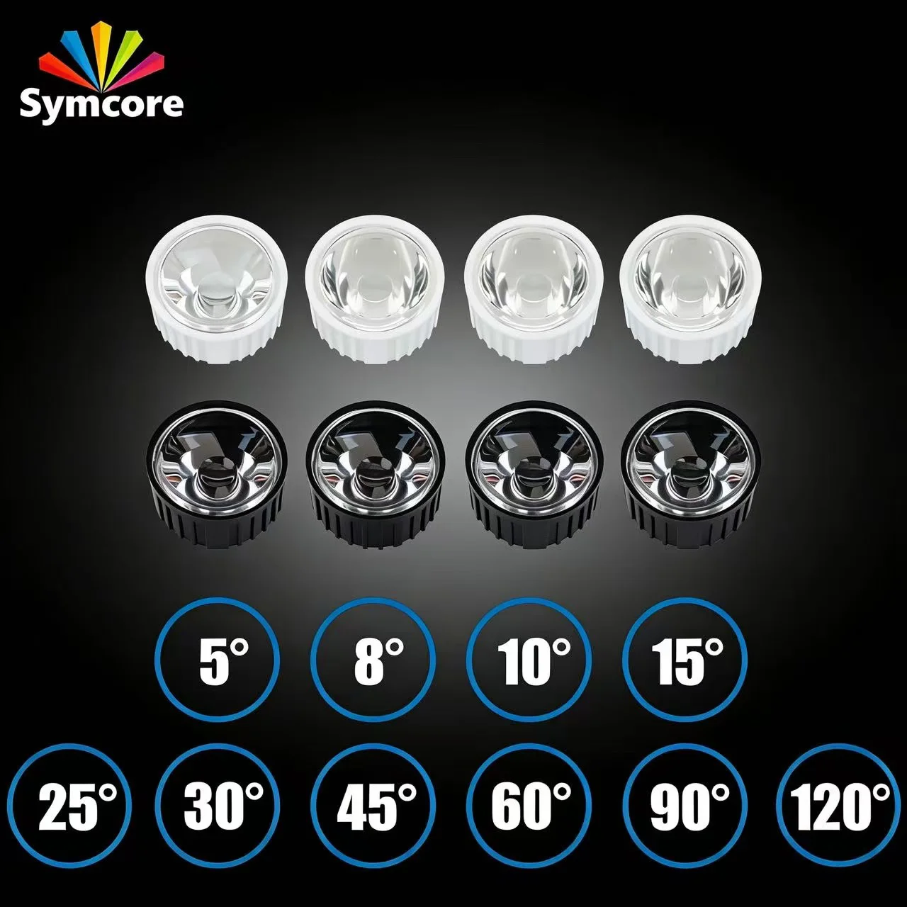 10pcs LED Lens Light Beads 1W 3W 5W 20mm Spotlight Cup Flat Mouth Lampshade 5-120 Degree Beam Angle for Lighting Projects
10pcs LED Lens Light Beads 1W 3W 5W 20mm Spotlight Cup Flat Mouth Lampshade 5-120 Degree Beam Angle for Lighting Projects