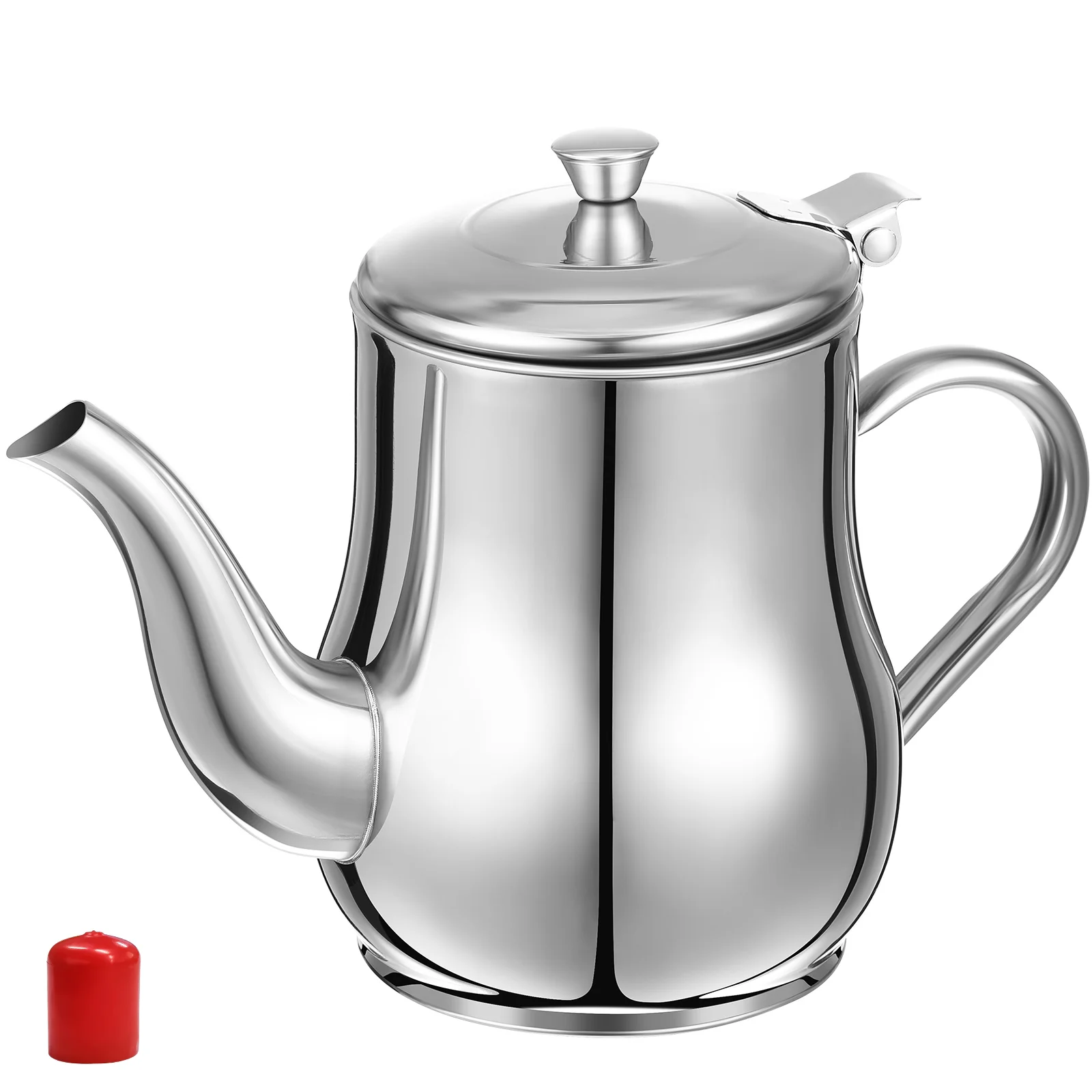 Stainless Steel Oil Pot with Filter Fat Separator for Cooking Detachable Container Silver Strainer
Stainless Steel Oil Pot with Filter Fat Separator for Cooking Detachable Container Silver Strainer