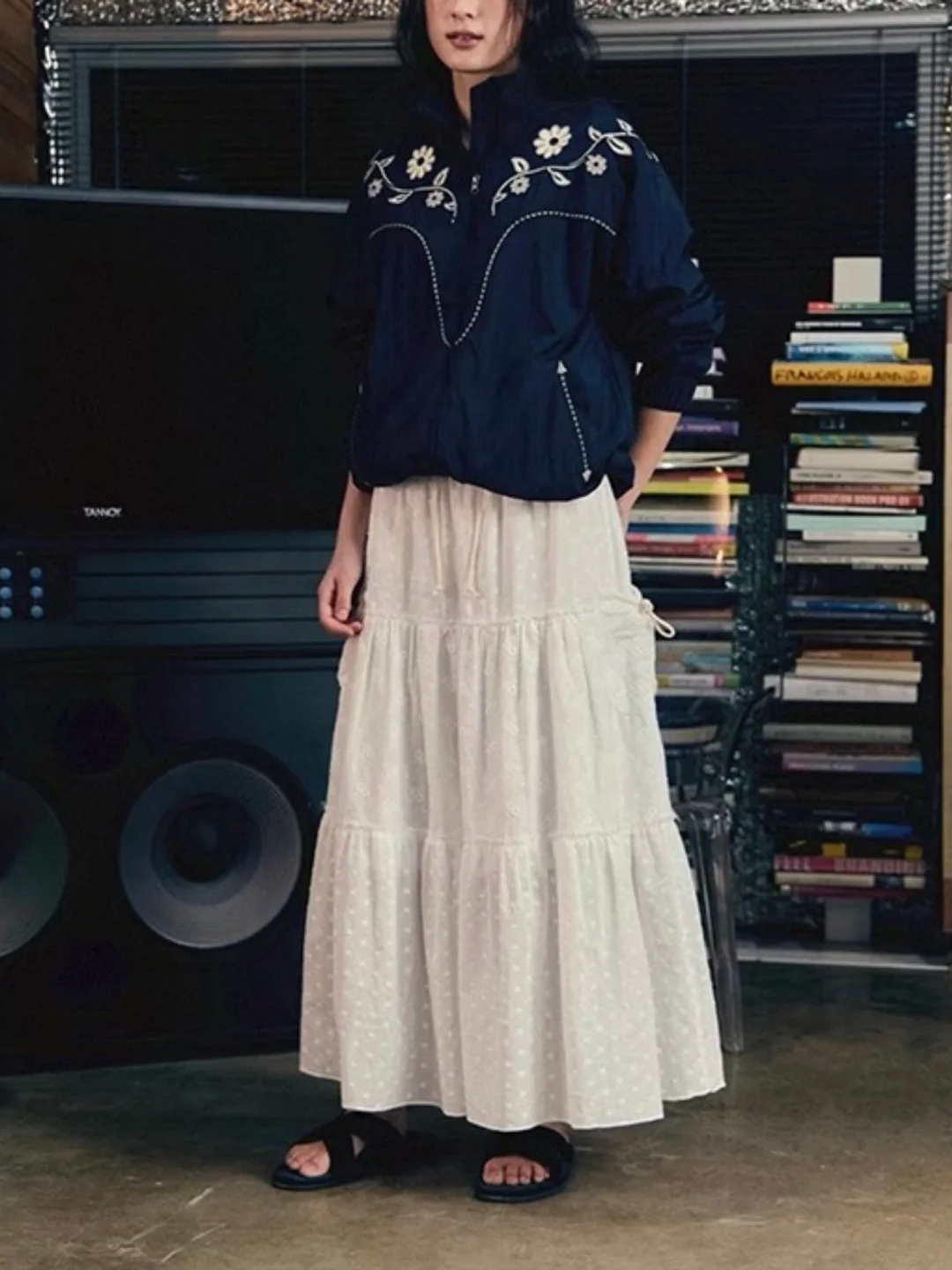 Spring Summer New Sle Fre Patchwork Large ket Elastic Waist White f Skirt Cake Skirt Embroidered Pleated Women's Pr...
Spring Summer New Sle Fre Patchwork Large ket Elastic Waist White f Skirt Cake Skirt Embroidered Pleated Women's Pr...