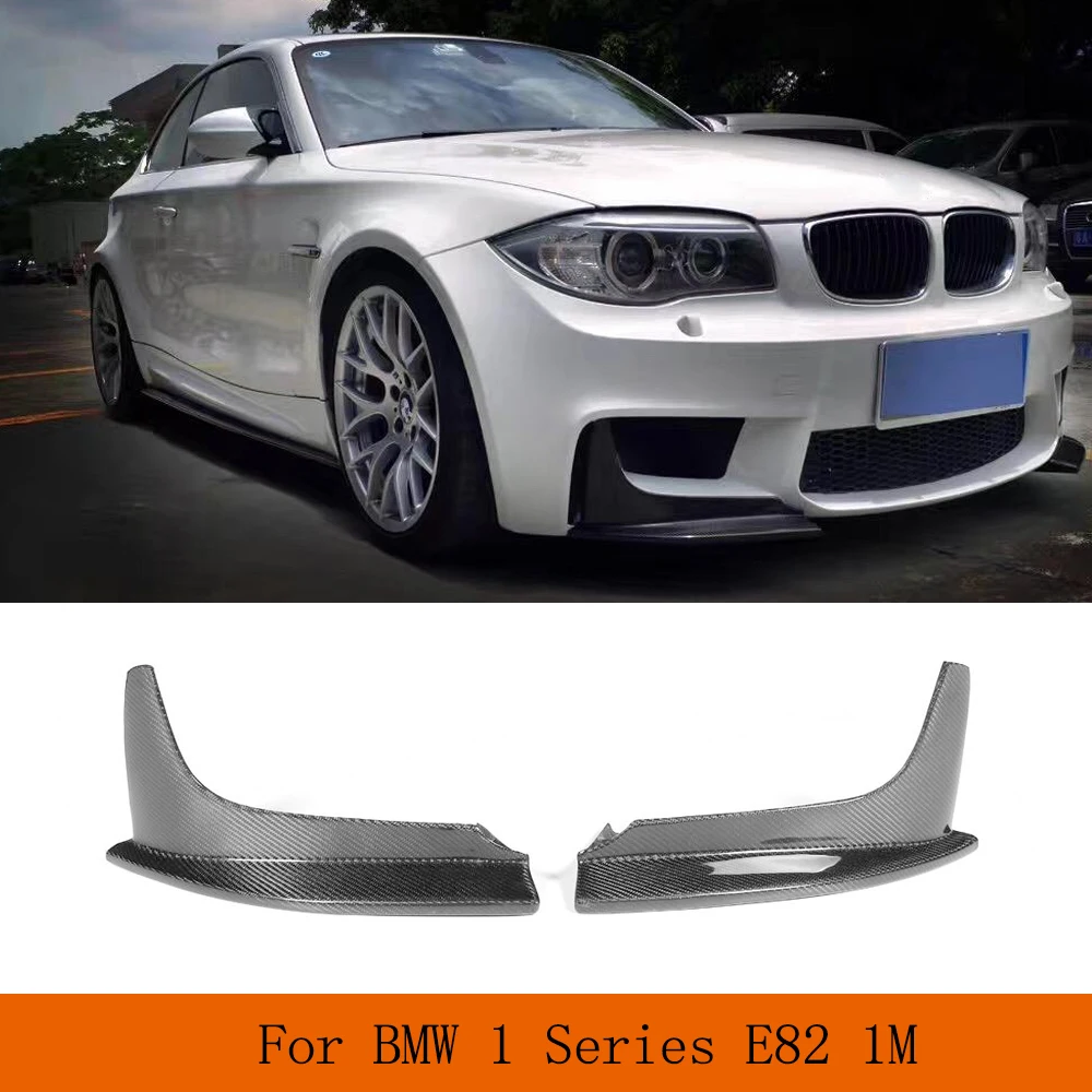 Car Front Bumper Splitters for BMW 1 Series E82 1M Coupe 2011-2018 Carbon Fiber Car Bumper Fins Bumper Canards FRP Black
Car Front Bumper Splitters for BMW 1 Series E82 1M Coupe 2011-2018 Carbon Fiber Car Bumper Fins Bumper Canards FRP Black