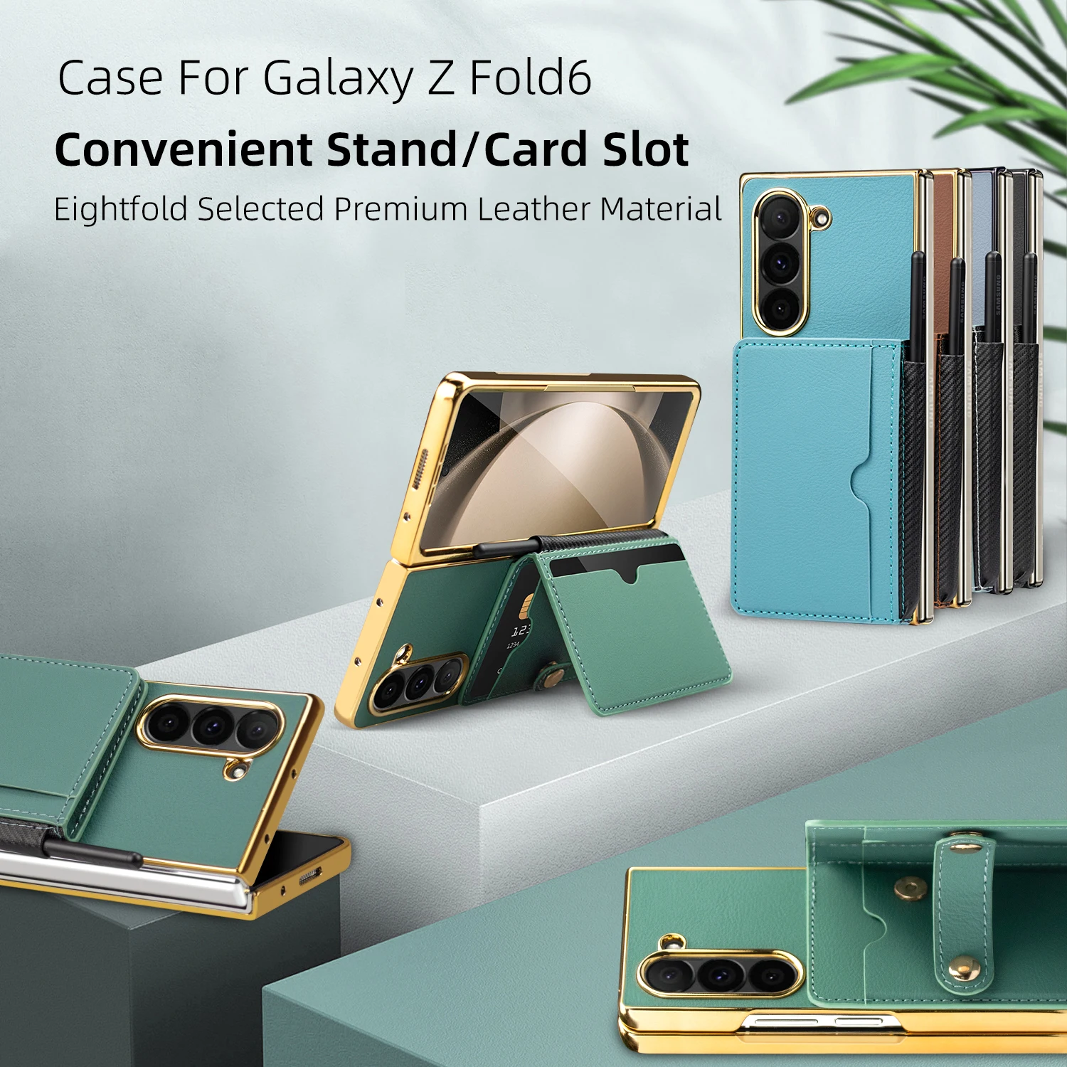 Деловой чехол-кошелек для карт из искусственной кожи для Galaxy Z Fold 7/6 с держателем для ручек Защитная пленка для экрана Держатель с магнитной застежкой
Деловой чехол-кошелек для карт из искусственной кожи для Galaxy Z Fold 7/6 с держателем для ручек Защитная пленка для экрана Держатель с магнитной застежкой