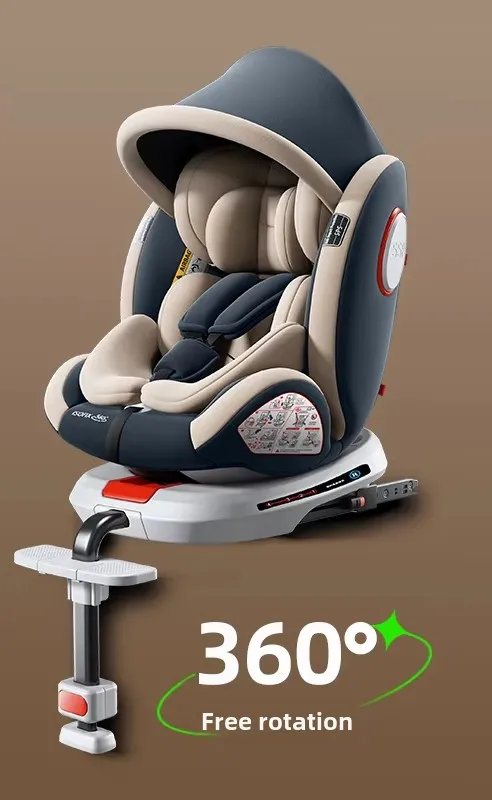 Child safety seat car with baby car 360 rotation simple portable 0-3-12 can lie down
Child safety seat car with baby car 360 rotation simple portable 0-3-12 can lie down