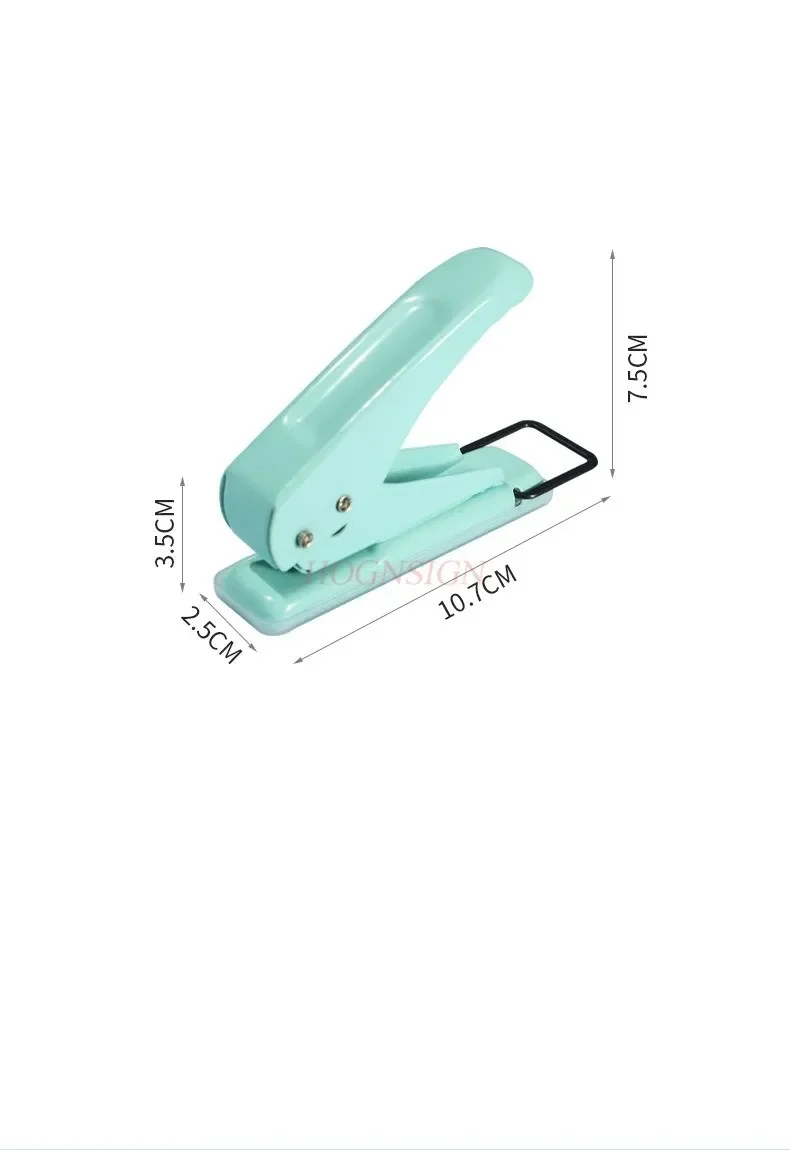Mini macaron hole puncher, portable and labor-saving manual metal binding equipment
Mini macaron hole puncher, portable and labor-saving manual metal binding equipment