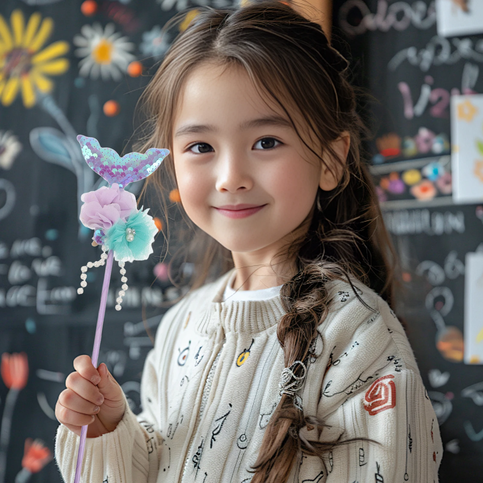 Cute Mermaid Princess For Kids Fish Tail Durable Wooden Fabric Plastic Party Favor Shell Flower Decor Mermaid 
Cute Mermaid Princess For Kids Fish Tail Durable Wooden Fabric Plastic Party Favor Shell Flower Decor Mermaid