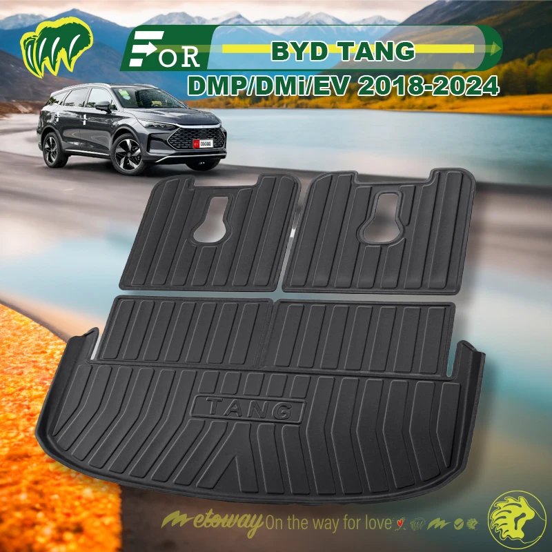 For BYD TANG DMP/DMi/EV 2018-2024 Custom Fit Car Trunk Mat All Season Black Cargo Mat 3D Shaped Laser Measured Trunk Liners
For BYD TANG DMP/DMi/EV 2018-2024 Custom Fit Car Trunk Mat All Season Black Cargo Mat 3D Shaped Laser Measured Trunk Liners
