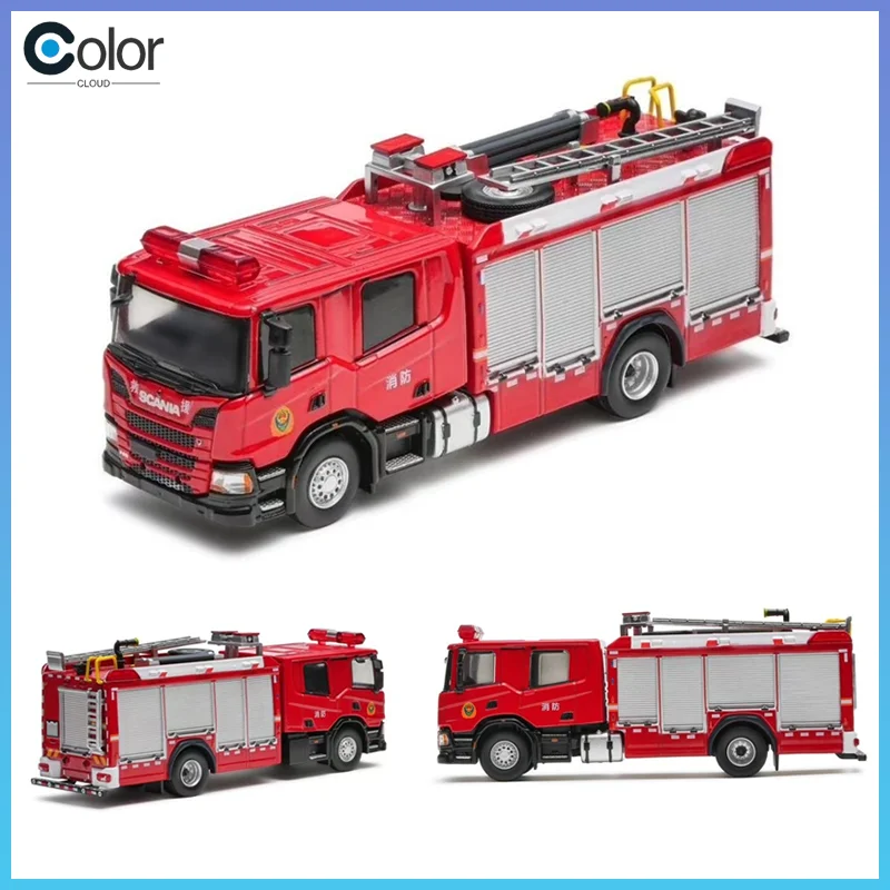 Модель пожарной машины Scania Maxdee 1/64 с пенной пушкой, литая под давлением, из сплава, статическая, имитационная, для коллекционеров автомобилей и домашнего декора
Модель пожарной машины Scania Maxdee 1/64 с пенной пушкой, литая под давлением, из сплава, статическая, имитационная, для коллекционеров автомобилей и домашнего декора