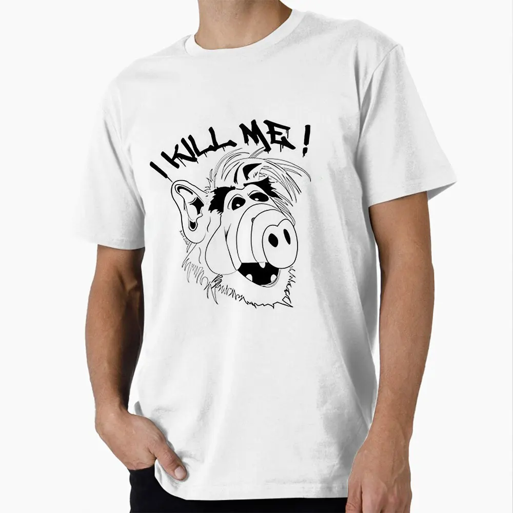 80s Cartoon Gift t shirts 90s Retro Style ALF Character TV Show print tee 100% cotton Short Sleeve Graphic clothes All size tops
80s Cartoon Gift t shirts 90s Retro Style ALF Character TV Show print tee 100% cotton Short Sleeve Graphic clothes All size tops