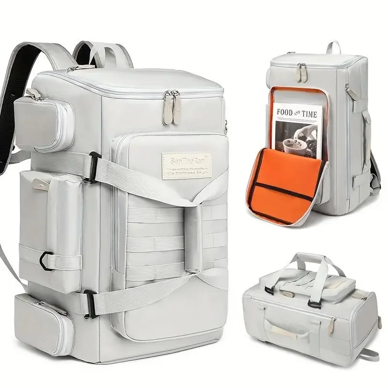 Large Capacity Multi-pocket Multi-functional Outdoor Travel Backpack Handbag Mountaineering Bag Suitable For Business Trips
Large Capacity Multi-pocket Multi-functional Outdoor Travel Backpack Handbag Mountaineering Bag Suitable For Business Trips
