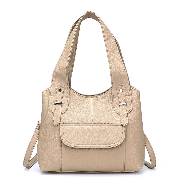 Designer Fashion Women'S Diaper Bag Elegant Crossbody Large Capacity Vintage Leather Luxury Commuter Bag Simple Stylish
Designer Fashion Women'S Diaper Bag Elegant Crossbody Large Capacity Vintage Leather Luxury Commuter Bag Simple Stylish