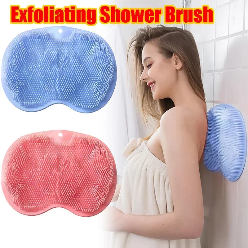Bath Mats Bathroom Silicone Rub Back Brush Bathroom Non-slip Wash Foot Pad Massage Shower Mat with Sucker Exfoliating BrushPad
Bath Mats Bathroom Silicone Rub Back Brush Bathroom Non-slip Wash Foot Pad Massage Shower Mat with Sucker Exfoliating BrushPad