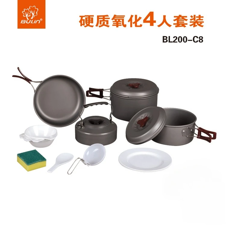 2026Bulin Outdoor Pot Set Pot Camping Cooking Utensils Kettle Cassette Stove Portable Equipment Outdoor Cutlery Camping Pot
2026Bulin Outdoor Pot Set Pot Camping Cooking Utensils Kettle Cassette Stove Portable Equipment Outdoor Cutlery Camping Pot