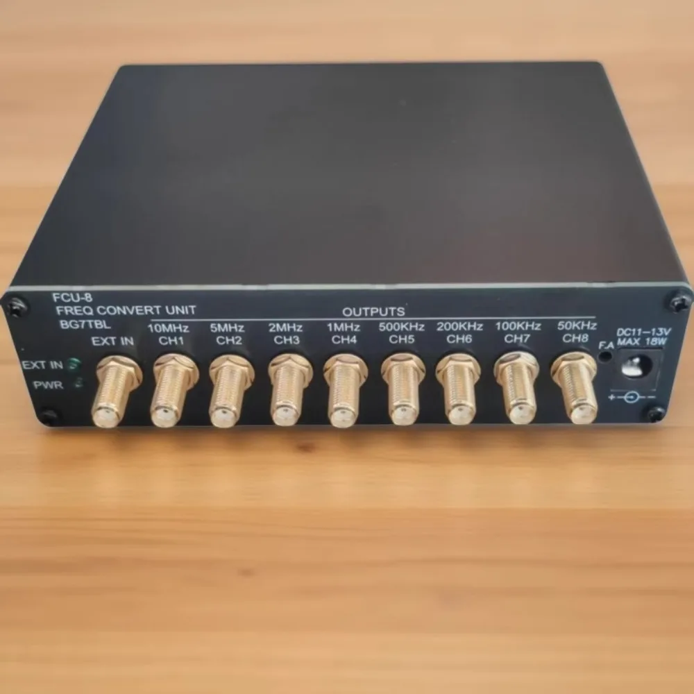 FCU8. Clock Signal Source Frequency Converter 10M, 5M, 2M, 1M, 500K, 200K, 100K, 50K Multichannel
FCU8. Clock Signal Source Frequency Converter 10M, 5M, 2M, 1M, 500K, 200K, 100K, 50K Multichannel
