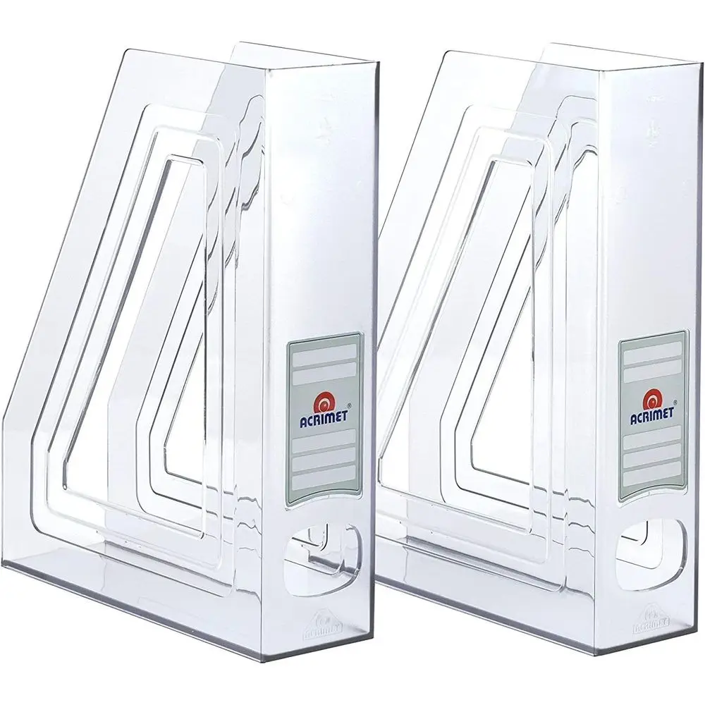 Magazine Holder Bin Storage, Veal Rack or Documents,olders and Mail, Durable Plastic Desk Organizer for Office & Home (Clear Cry
Magazine Holder Bin Storage, Veal Rack or Documents,olders and Mail, Durable Plastic Desk Organizer for Office & Home (Clear Cry