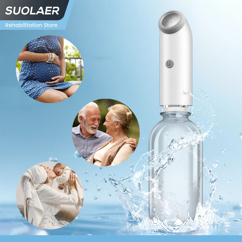 Electric Portable Travel Bidet Rechargeable Sprayer Peri Bottle Water Bottle Adapter Travel Bidet for Postpartum Personal Care
Electric Portable Travel Bidet Rechargeable Sprayer Peri Bottle Water Bottle Adapter Travel Bidet for Postpartum Personal Care
