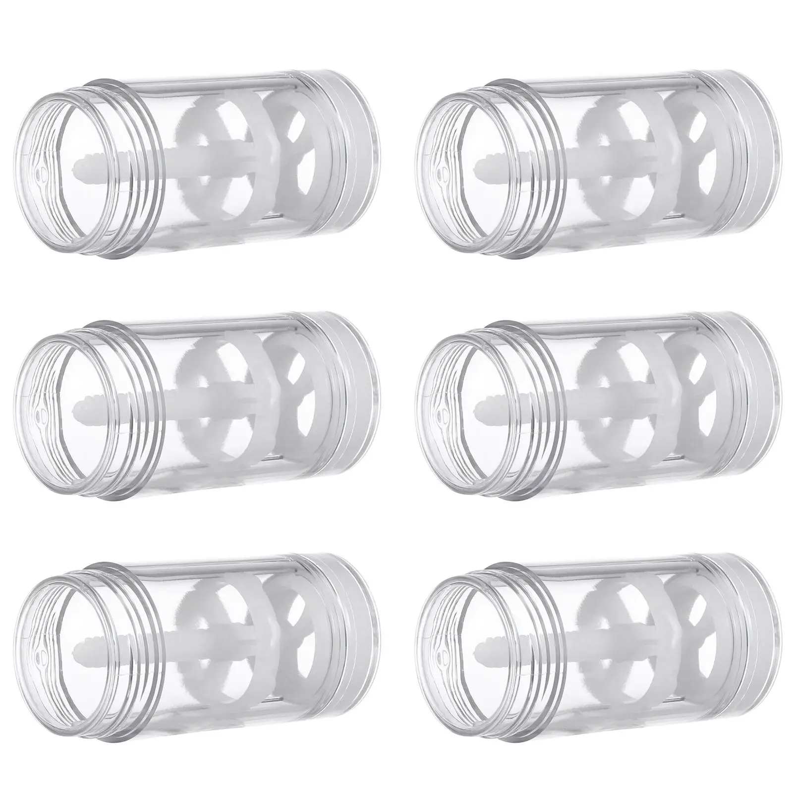6pcs Deodorant Containers Clear Plastic Bottles Twist Up Empty Tubes Round Travel Size Odorless Portable Storage
6pcs Deodorant Containers Clear Plastic Bottles Twist Up Empty Tubes Round Travel Size Odorless Portable Storage