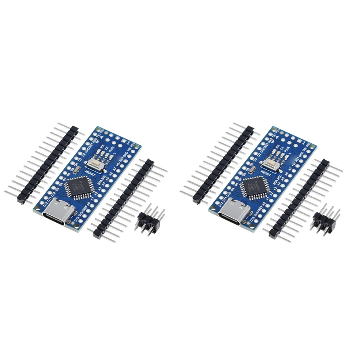 AB20-2Pcs for Type-C Nano Board V3.0 with PIN Headers Compatible with Electronics Development Board ATMEGA328P
AB20-2Pcs for Type-C Nano Board V3.0 with PIN Headers Compatible with Electronics Development Board ATMEGA328P