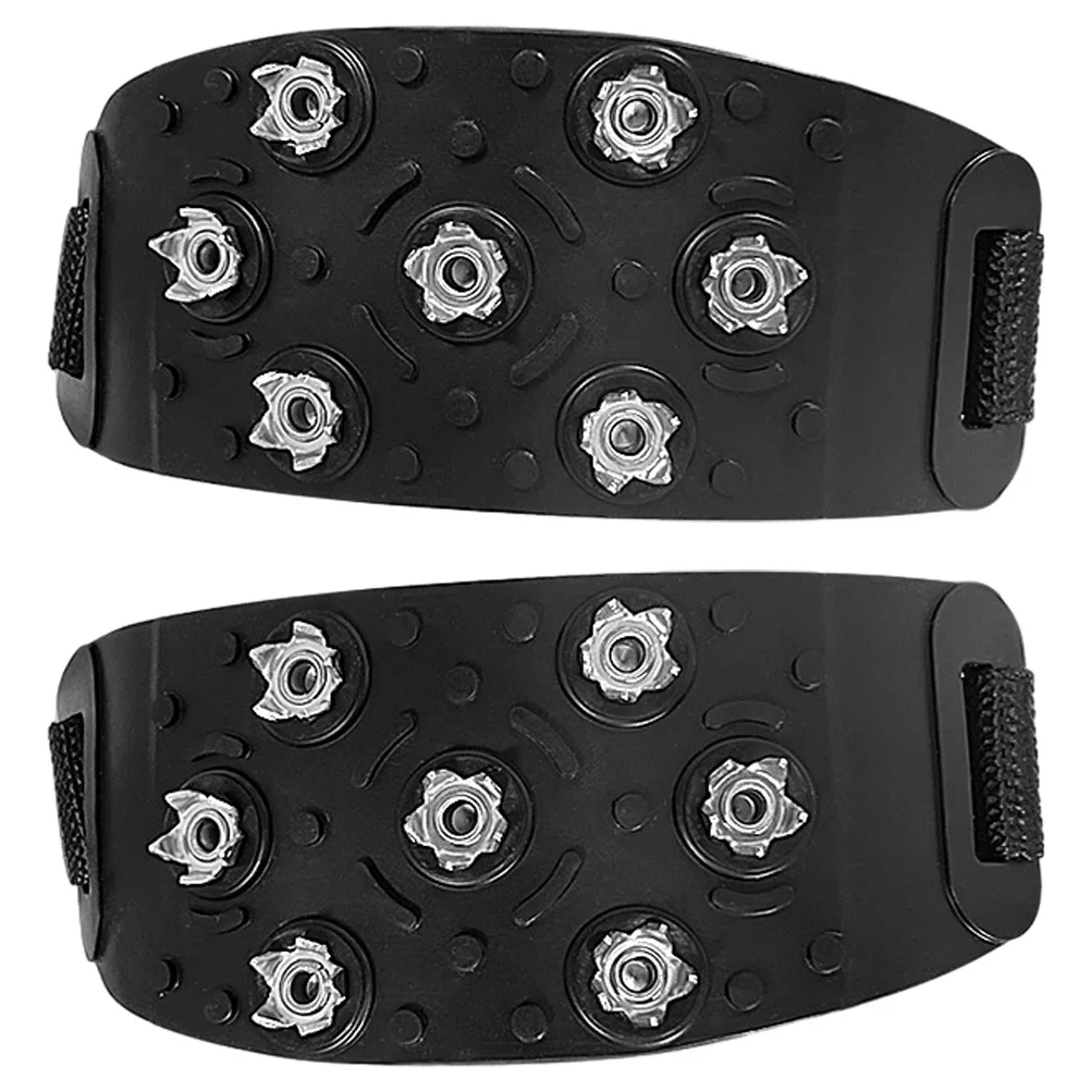 Boots for Men Crampon Shoe Covers Ice Grippers Outdoor Mountaineering Hiking Shoes Crampons Black Man
Boots for Men Crampon Shoe Covers Ice Grippers Outdoor Mountaineering Hiking Shoes Crampons Black Man