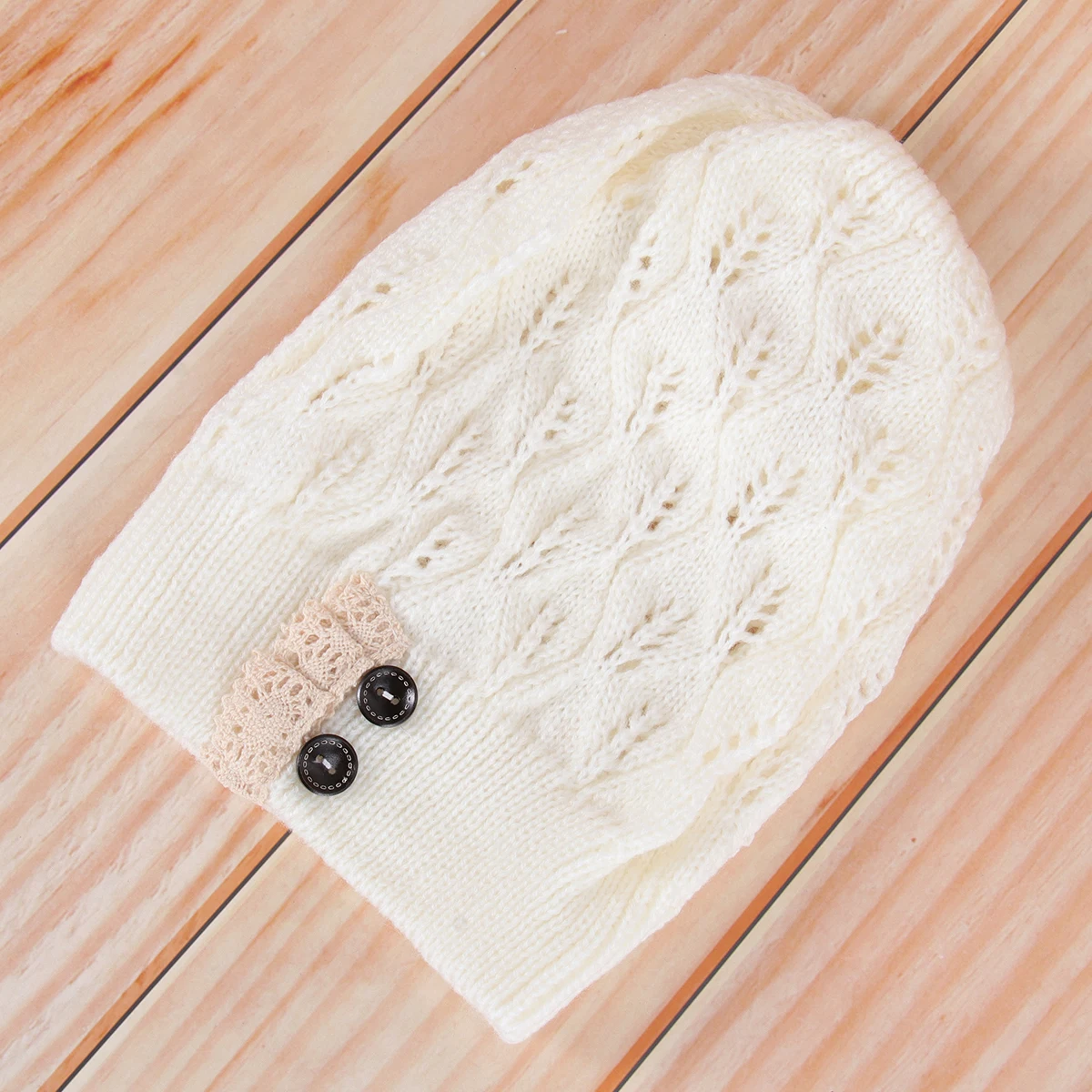 Women Modern Lace Button Leaves Hollow Out Knitting Hat Warm Winter Cap For Women Durable Lightweight Comfortable Fashionable
Women Modern Lace Button Leaves Hollow Out Knitting Hat Warm Winter Cap For Women Durable Lightweight Comfortable Fashionable