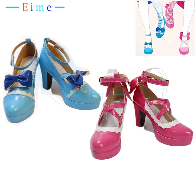 LoveLive Μs Aqours Nico Ruby Cosplay Shoes Anime Cute High Heels with Bow Big Size Halloween Carnival Boots Custom Made
LoveLive Μs Aqours Nico Ruby Cosplay Shoes Anime Cute High Heels with Bow Big Size Halloween Carnival Boots Custom Made