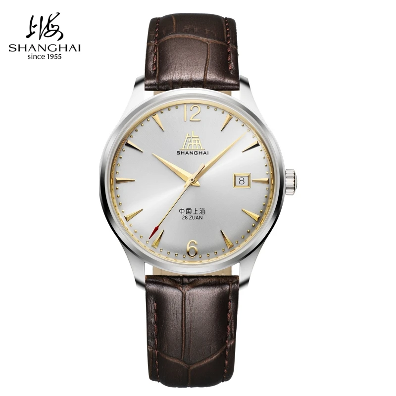 Shanghai Watch 50s Series 39mm Men's Dress Watches Vintage Sapphire Automatic Mechanical Watches 50m Waterproof New Clock S5000
Shanghai Watch 50s Series 39mm Men's Dress Watches Vintage Sapphire Automatic Mechanical Watches 50m Waterproof New Clock S5000