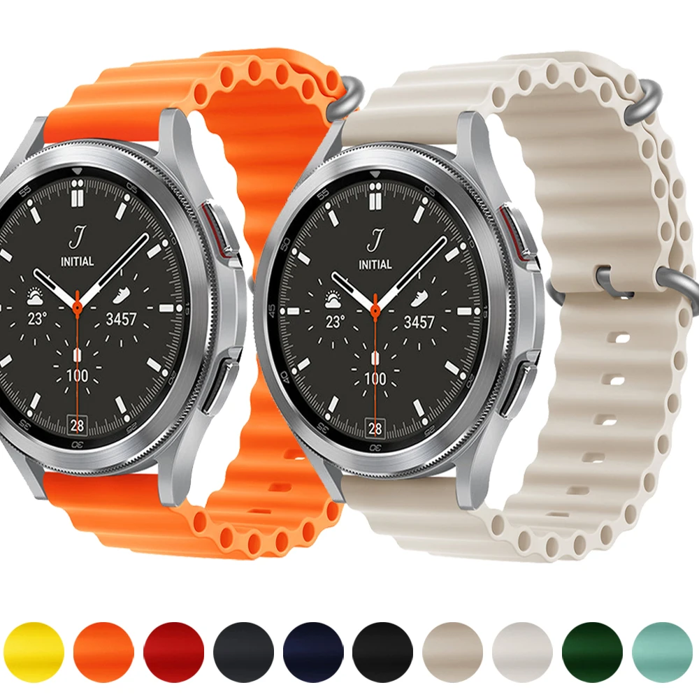 20mm/22mm Ocean Starp for Samsung Galaxy Watch 4/5/6 44mm 40mm Bracelet for Watch 6 Classic 43mm 47mm Huawei Amazfit Watch Band
20mm/22mm Ocean Starp for Samsung Galaxy Watch 4/5/6 44mm 40mm Bracelet for Watch 6 Classic 43mm 47mm Huawei Amazfit Watch Band