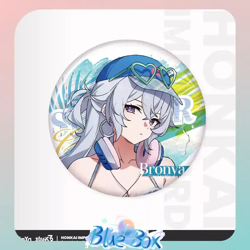 miHoYo Official Honkai Impact 3rd Leisurely Summer Collection Vol 6 Tinplate Badge Mei Bronya Anime Game Collectible Pre-order
miHoYo Official Honkai Impact 3rd Leisurely Summer Collection Vol 6 Tinplate Badge Mei Bronya Anime Game Collectible Pre-order