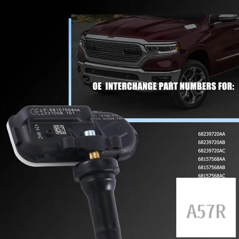 7R-4Pcs Tpms Car Tire Pressure Monitoring Sensor For Jeep Dodge Ram 1500 2500 2014-2018 68157568Aa
7R-4Pcs Tpms Car Tire Pressure Monitoring Sensor For Jeep Dodge Ram 1500 2500 2014-2018 68157568Aa