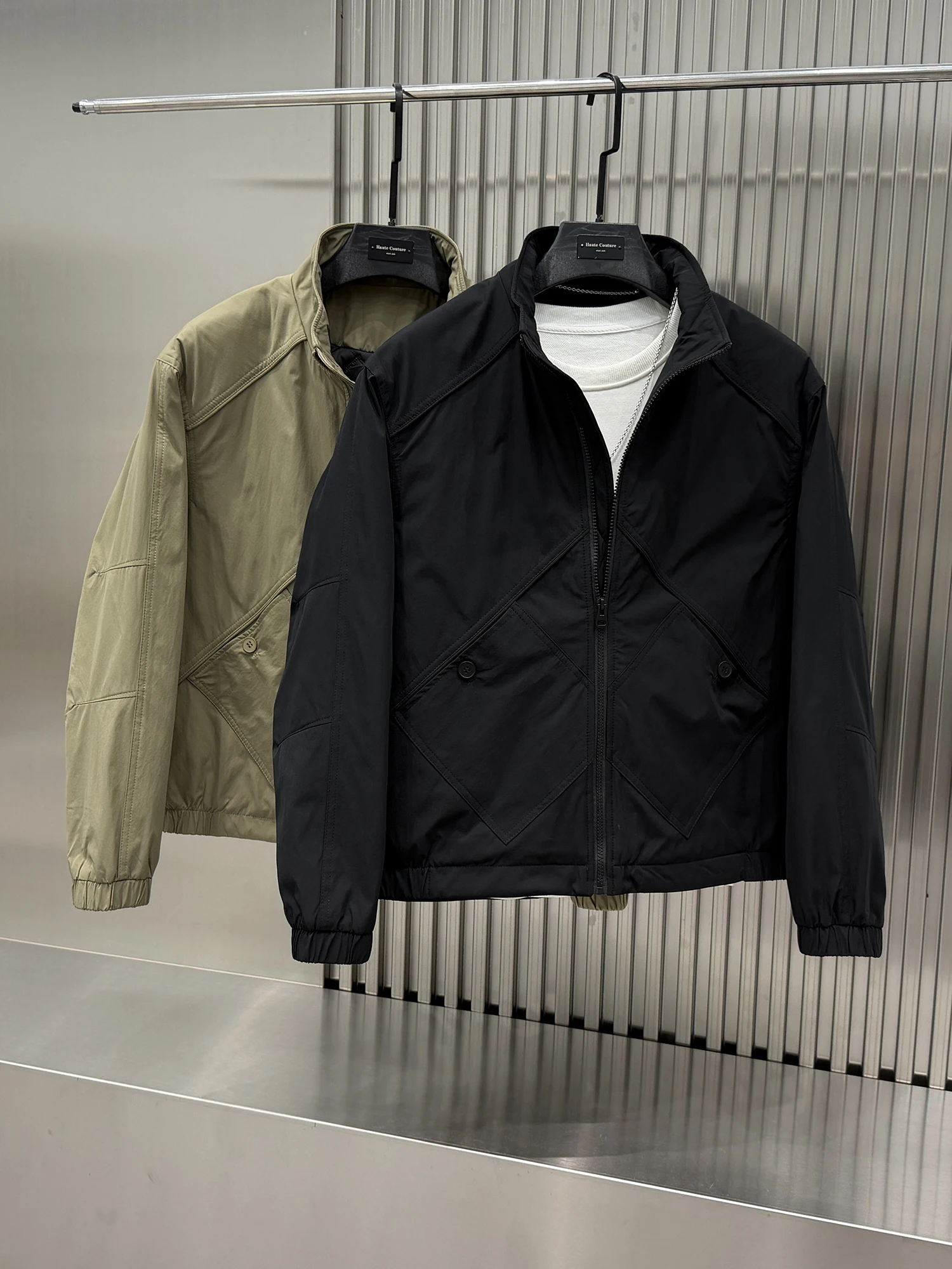 Men's Slim Fit Warmth Stand Collar Workwear Jaet Spring Autumn Winter Casual Outerwear Faionable Korean Sle Polyester N...
Men's Slim Fit Warmth Stand Collar Workwear Jaet Spring Autumn Winter Casual Outerwear Faionable Korean Sle Polyester N...