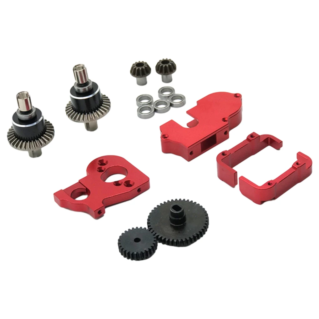 Aluminum Alloy Differential Gear Box Gear Cover Set for Wltoys 144001 1/14 RC Upgrade Parts
Aluminum Alloy Differential Gear Box Gear Cover Set for Wltoys 144001 1/14 RC Upgrade Parts