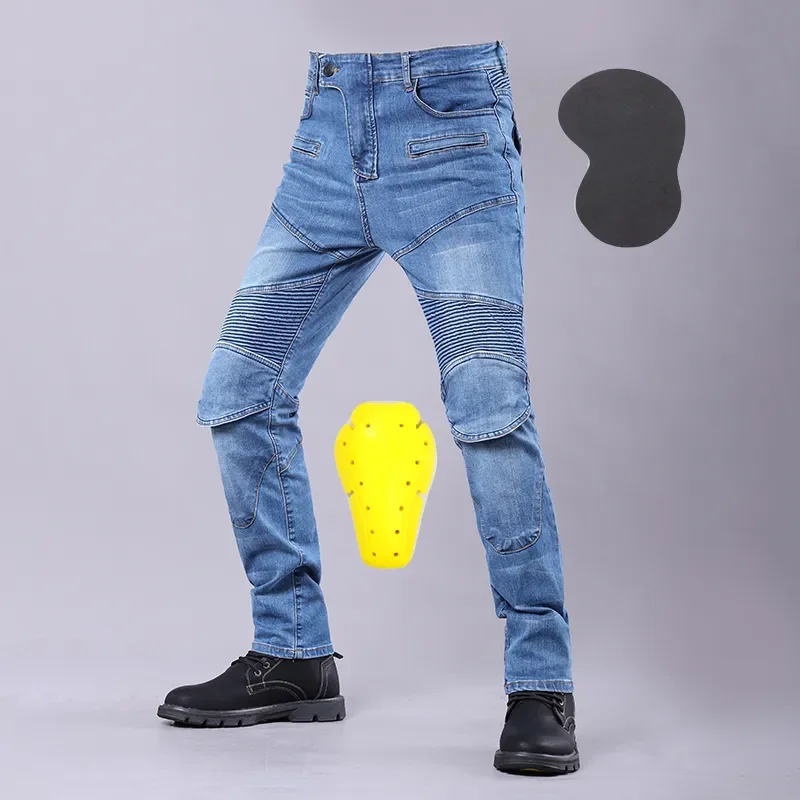 2023 new style motorcycle riding all-season jeans protective gear anti-fall off-road racing slim motorcycle pants
2023 new style motorcycle riding all-season jeans protective gear anti-fall off-road racing slim motorcycle pants