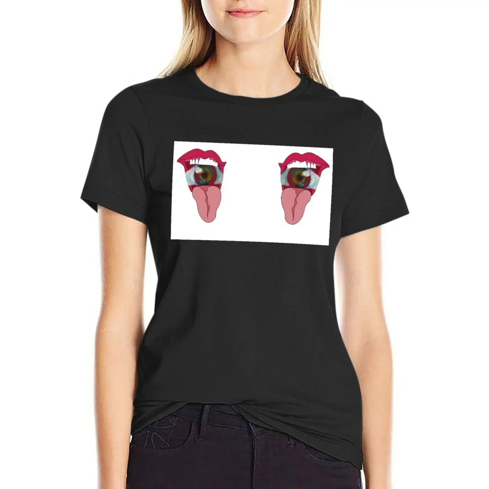 Seeing Doubles T-Shirt quick-drying Aesthetic clothing plus sizes tight shirts for Women
Seeing Doubles T-Shirt quick-drying Aesthetic clothing plus sizes tight shirts for Women