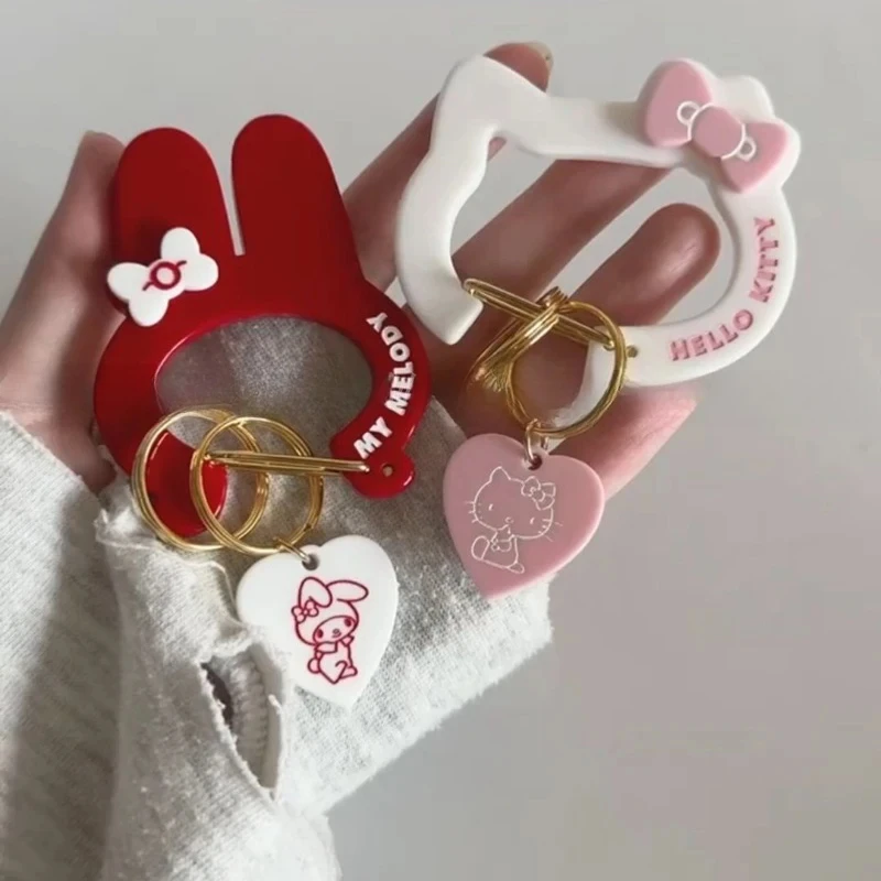 New Anime Cartoon My Melody Hello Kittys Keychain Ins Kawaii Car Backpack Pendant Jewelry Holiday Gifts
New Anime Cartoon My Melody Hello Kittys Keychain Ins Kawaii Car Backpack Pendant Jewelry Holiday Gifts