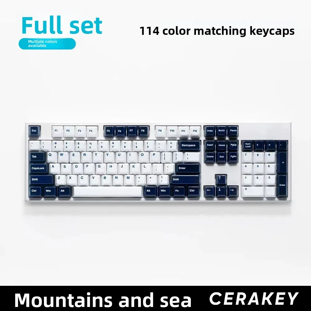 Ceramic Keycap Set Full Set 114 Key Blue Spell White Custom Keycaps for Mechanical Keyboard Magnetic Axis Key Caps PC Boy Gifts
Ceramic Keycap Set Full Set 114 Key Blue Spell White Custom Keycaps for Mechanical Keyboard Magnetic Axis Key Caps PC Boy Gifts